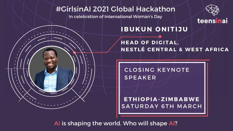 Girls in AI Keynote by Ibukun Onitiju